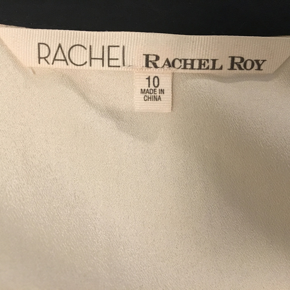 Size 10 - Rachel Roy Irredescent Mini Skirt - Picture 4 of 4